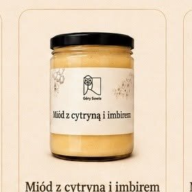 Miód z cytryną i imbirem