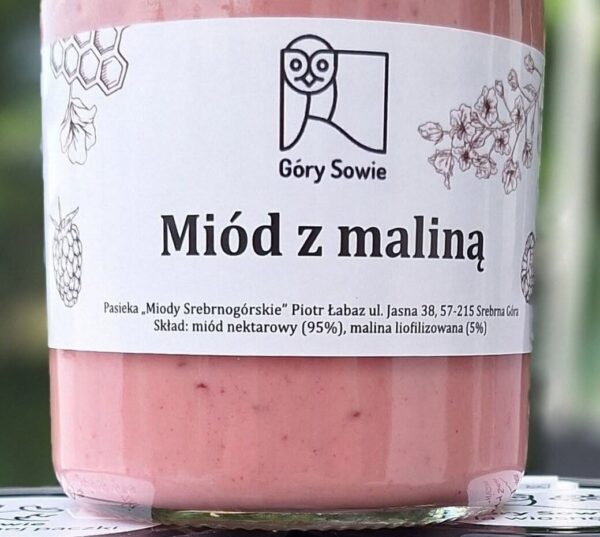 Miód z maliną Miód z maliną